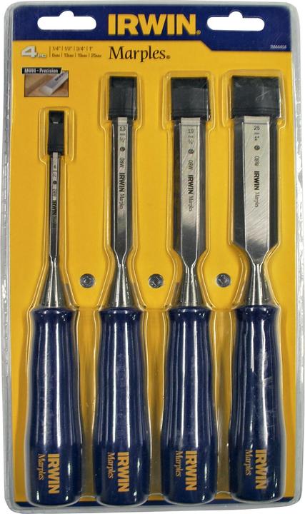 Image du produit Irwin Ciseau à bois, jeu de 4 pièces (25 mm)