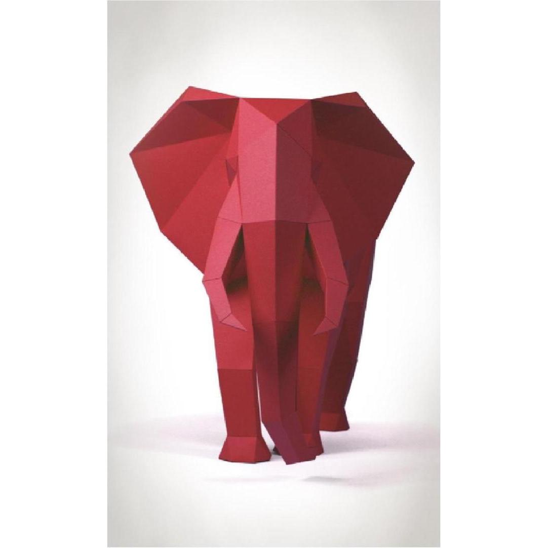 Liebesreh ELEFANT WEINROT - Bastelset - Elefant, weinrot (ELEFANT_WEINROT)