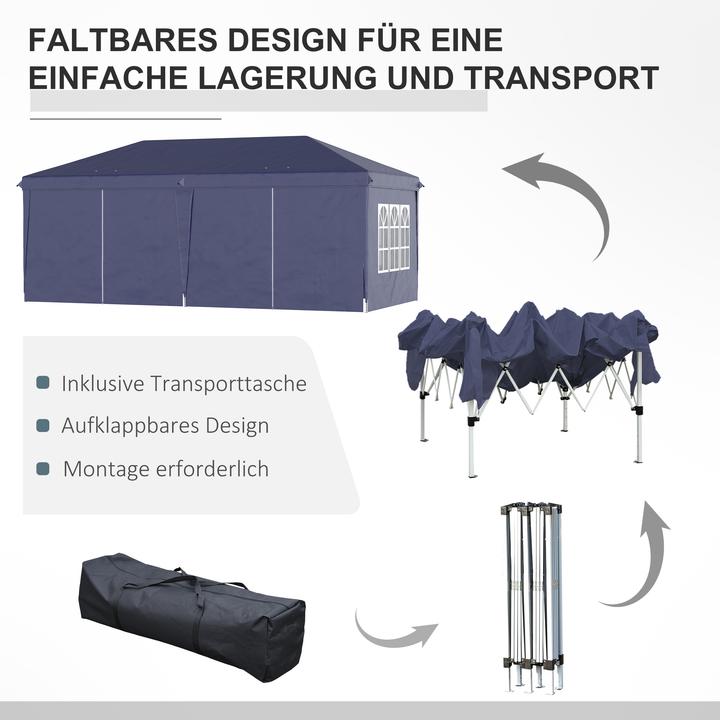 Image du produit Outsunny Pavillon pliable (585 cm, 295 cm)