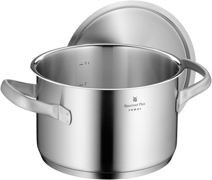Actual product image WMF Gourmet Plus (16 cm, Casserole + Stewpot, Pot, Stainless steel)