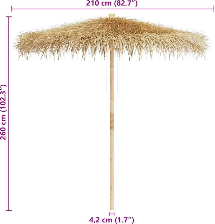 Immagine prodotto vidaXL Sonnenschirme (2.70 m)