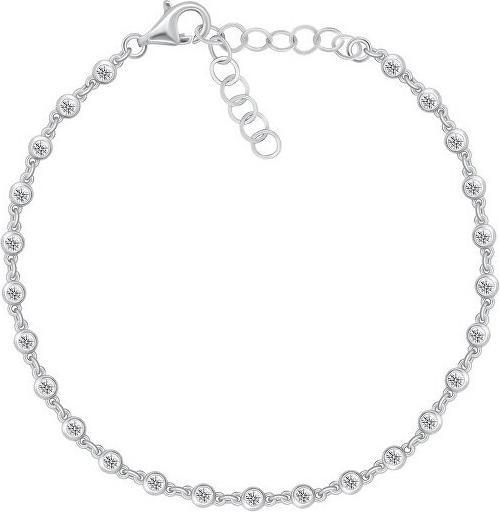 Produktbild Brilio Silver - Sparkling silver bracelet with zircons BRC111W
