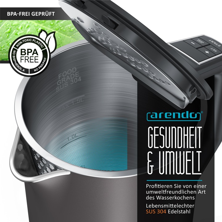 Image du produit Arendo Bouilloire électrique (1.50 l)