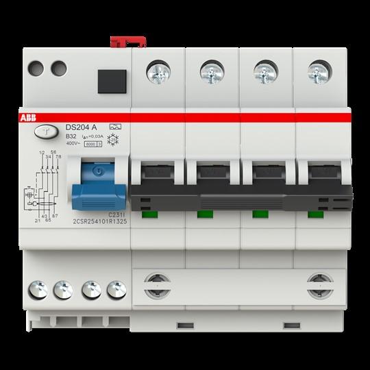 Produktbild ABB DS204A-B32/0,03 FI/LS-Schutzschalter