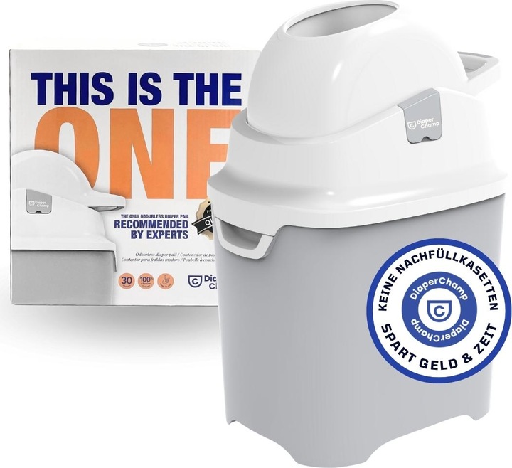 Actual product image Diaper Champ One silver