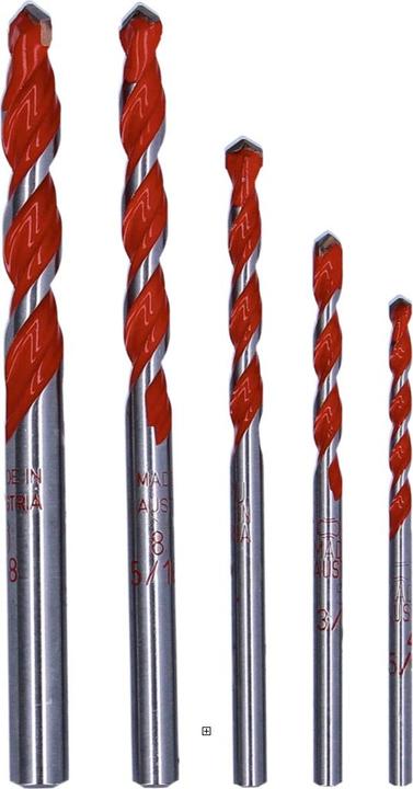 Actual product image Alpen Twist drill set Multicut (4 mm, 5 mm, 6 mm, 7 mm, 8 mm, 9 mm, 10 mm)