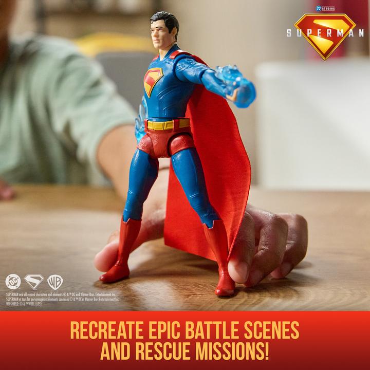 Actual product image Superman Movie Feature Figure 15 cm -