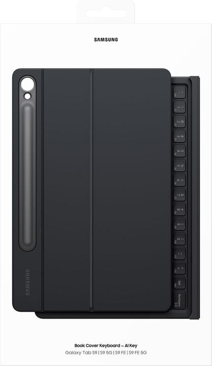 Actual product image Samsung Galaxy Book Cover Keyboard mit AI (Eng. Int., Galaxy Tab S9, Samsung Galaxy Tab S10 FE, Galaxy Tab S9 FE)