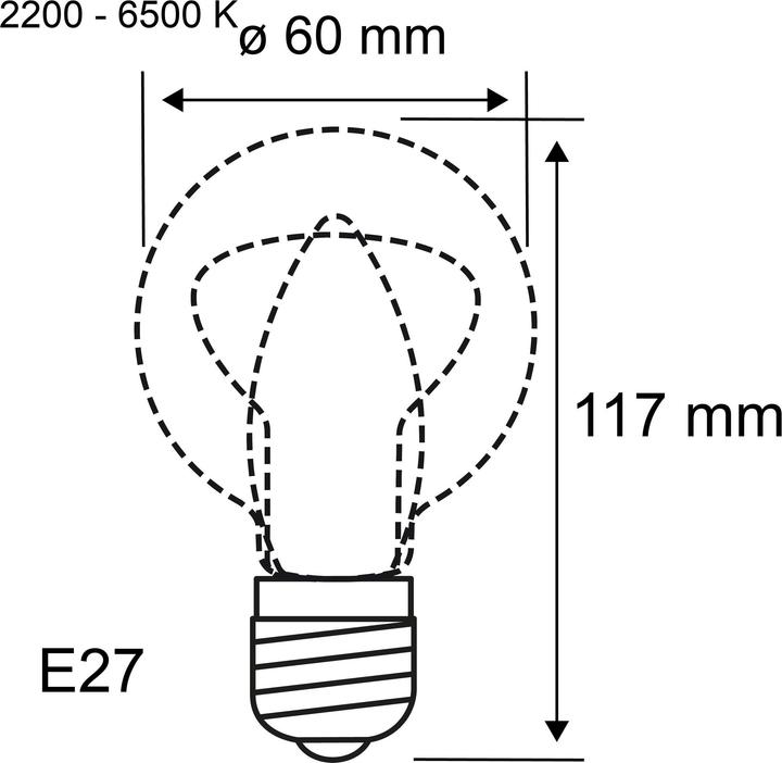 Image du produit Paulmann Poire (E27, 9 W, 806 lm, 1 x, F)