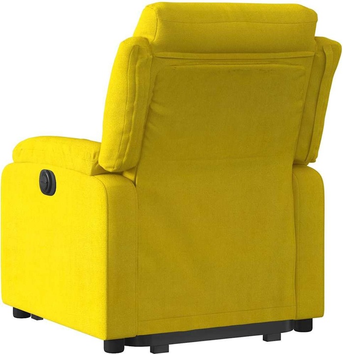 Image du produit VidaXL Fauteuil relax releveur Fauteuil TV Fauteuil de relaxation jaune velours