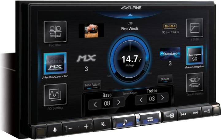Produktbild Alpine iLX-705D (Android Auto, Apple Carplay)