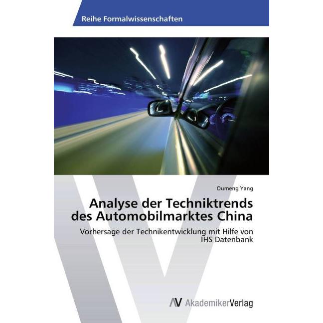 Analyse der Techniktrends des Automobilmarktes China, Ratgeber