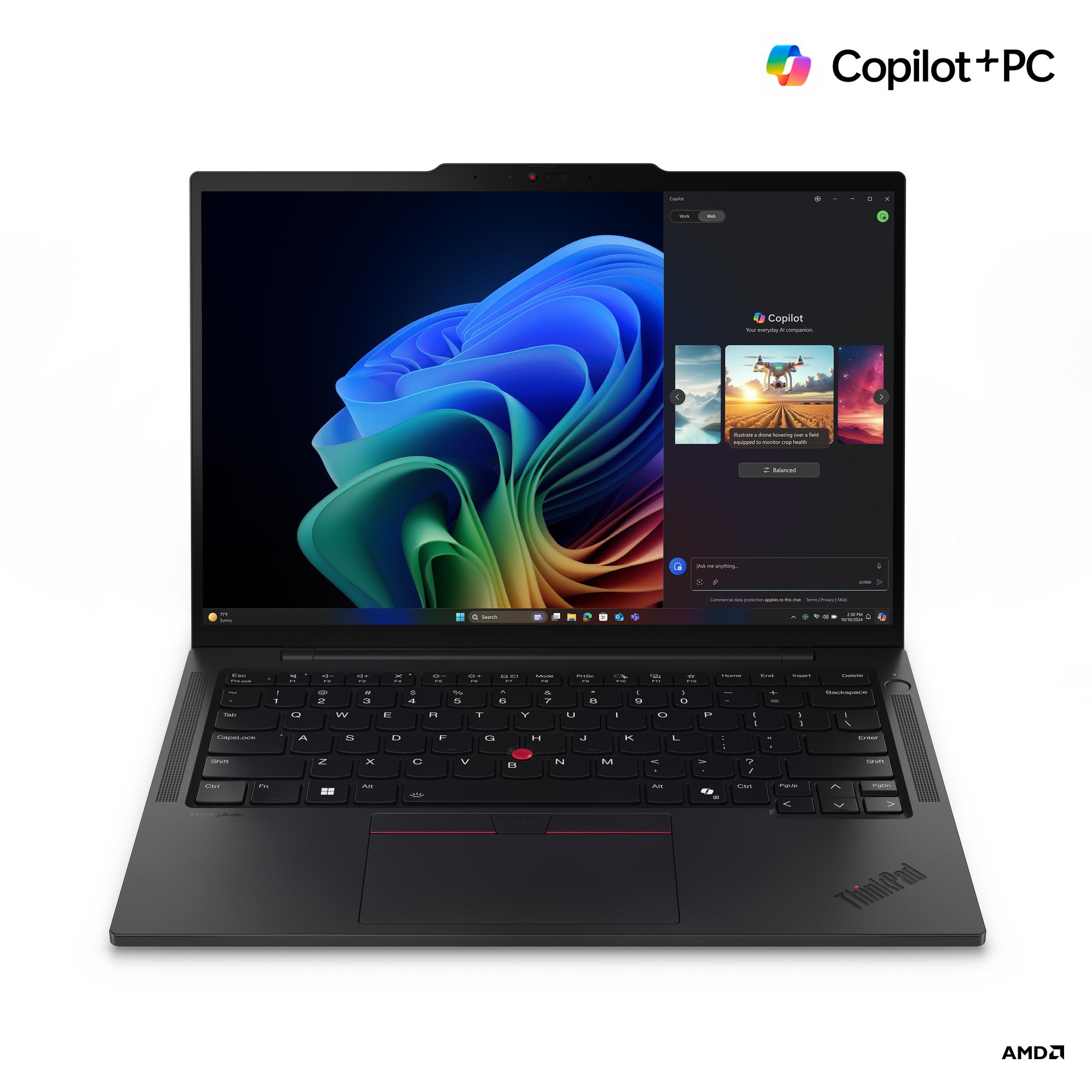 Thumbnail - Lenovo ThinkPad T14s Black 14 " IPS WUXGA 1920 x 1200 pixels Anti-glare AMD Ryzen AI 7 PRO , Notebook Ersatzteile, Schwa...