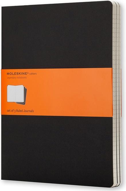 Actual product image Moleskine Cahier (19 x 25 cm, Lined, Soft cover)