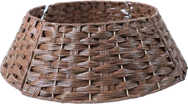 Hermex Weihnachtsbaum Korb Rock Kragen Korbabdeckung Tannenbaum Ring