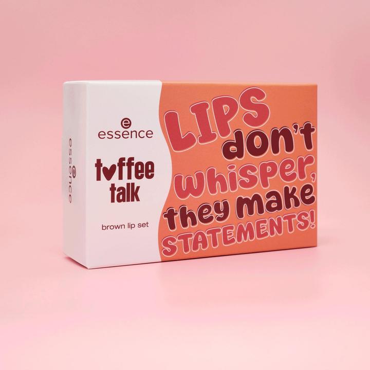 Produktbild essence toffee talk brown lip set