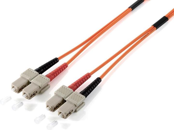Produktbild equip LWL Patchkabel SC->SC Singlemode Duplex OS2 ge (CAT7, 5 m)