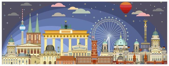 Actual product image Ravensburger Puzzle 12000449 - Night in Berlin - 1000 pieces puzzle for adults and children from 14 (1000 pieces)