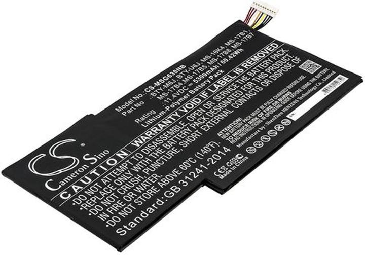 Produktbild NoName Battery for Msi GS63 7RE Stealth Pro etc