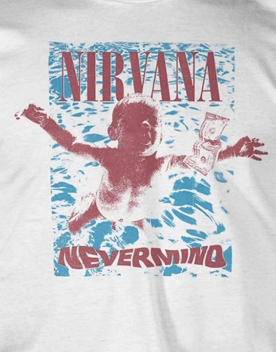 Actual product image Nirvana Nevermind Underwater TShirt (XXL)