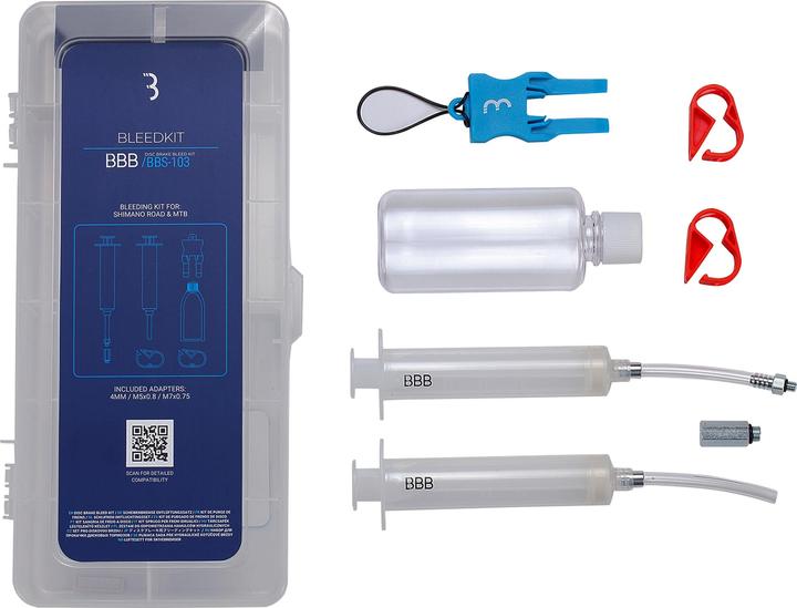 Productafbeelding BBB Entlüftungsset BleedKit Shimano Road/MTB