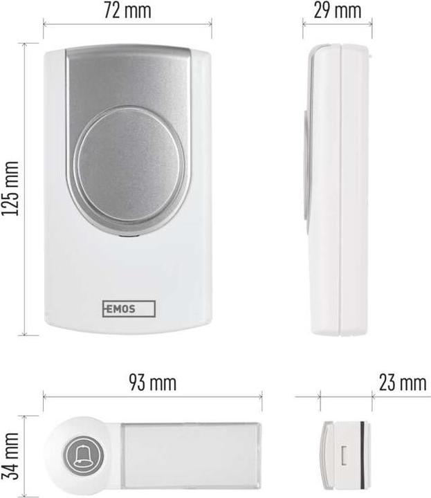 Immagine prodotto Emos Campanello (Funk)