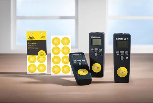 Produktbild Avery -Zweckform 80 St. Prüfplakette 20XX Gelb (Ø) 30 mm 30 mm