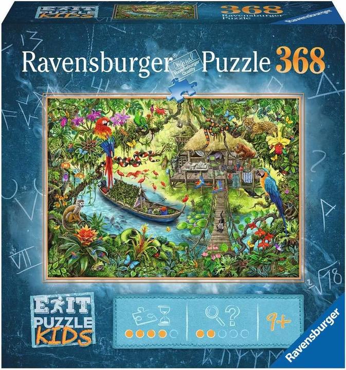 Immagine prodotto Ravensburger Exit Kids- La spedizione nella giungla (368 pezzi)