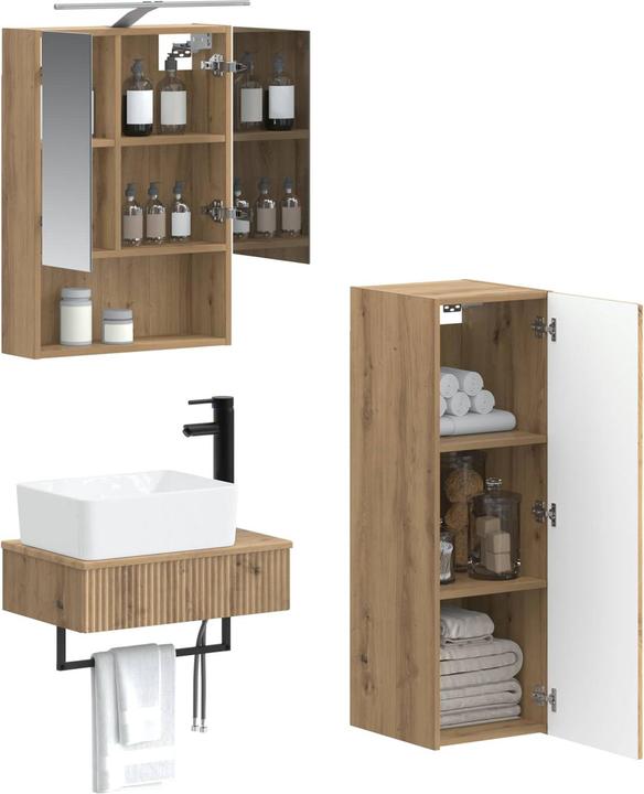 Produktbild vidaXL Badezimmerschrank-Set