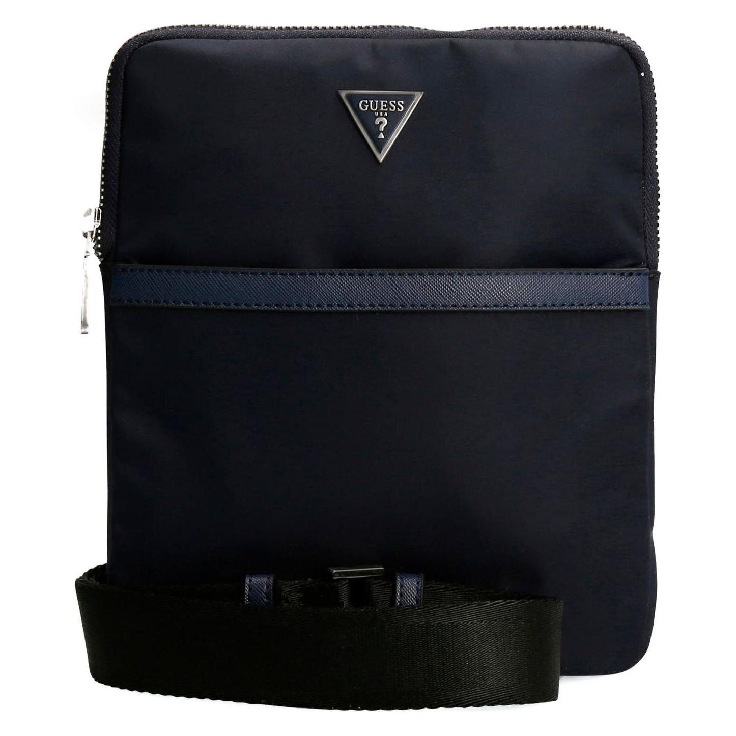 Guess, Herren, Handtasche, Certosa Smart Crossbody Flat, Blau
