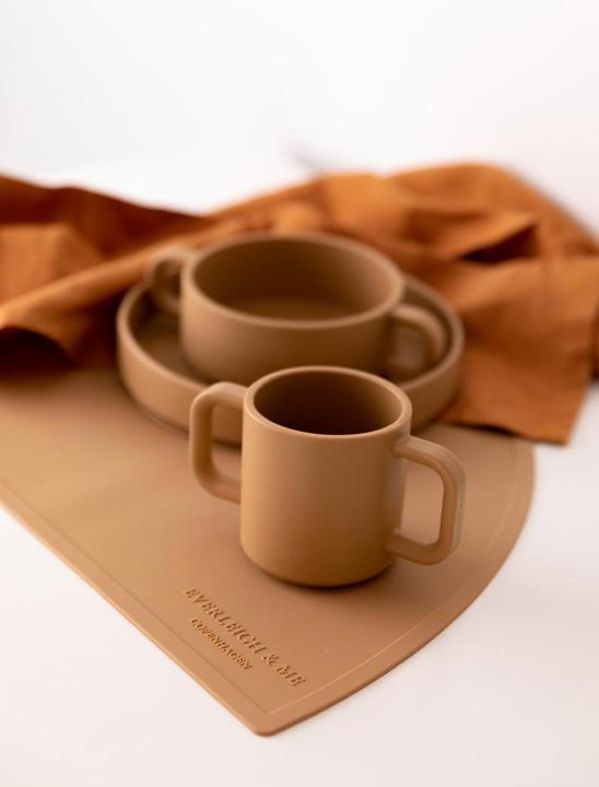 Actual product image Everleigh & Me Children Tableware Set - Rust (381037)