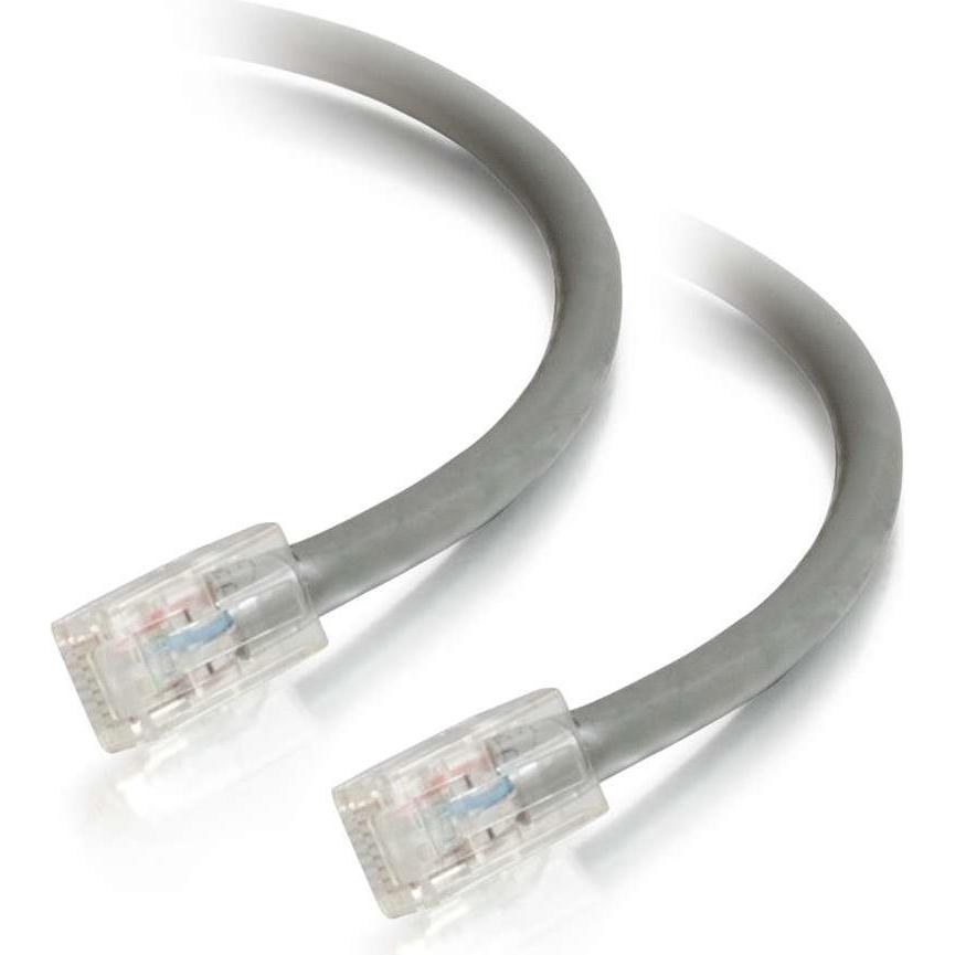 C2G Kabel / 1 m Assem Grey CAT5E PVC UTP CB (U/UTP, CAT5e, 1 m), Netzwerkkabel
