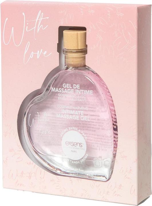 Exsens with love - cotton candy aroma massage gel 50ml