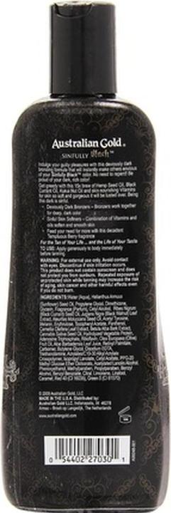 Produktbild Australian Gold Sinfully Black Bronzing Lotion 250 ml (Selbstbräunungsschaum, 250 ml)