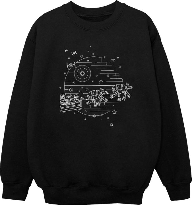 Immagine prodotto Star Wars Death Star Sleigh Felpa Donna (S)