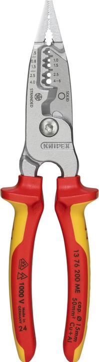 Image du produit Knipex Pince d'électricien multifonctions (200 mm)