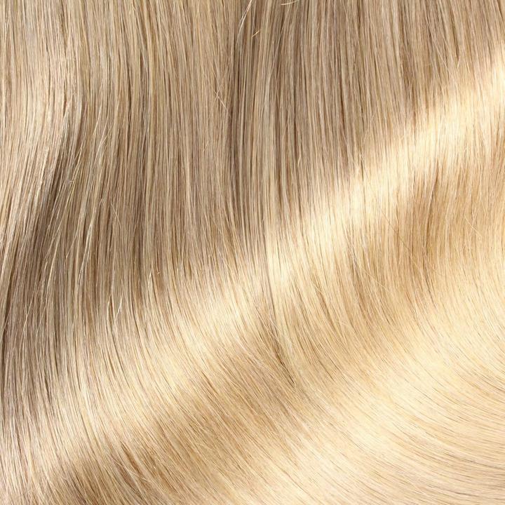 Actual product image Hair2heart 100 x 1g Microring Loop Extensions 60cm smooth 18 hazelnut blond loops hair extension (18 Hazelnut Blonde, 60 cm)