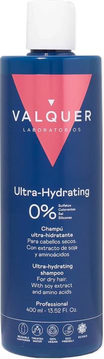 Image du produit Valquer Shampooing ultra-hydratant pour cheveux secs 400ml (400 ml, Shampoing liquide)