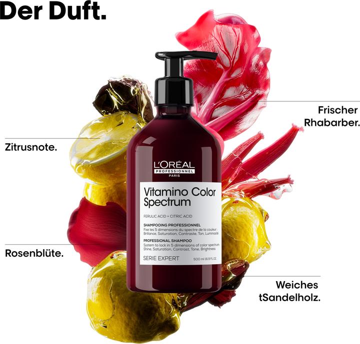 Actual product image L'Oréal Professionnel Vitamino Colour Spectrum (Liquid shampoo, 500 ml)
