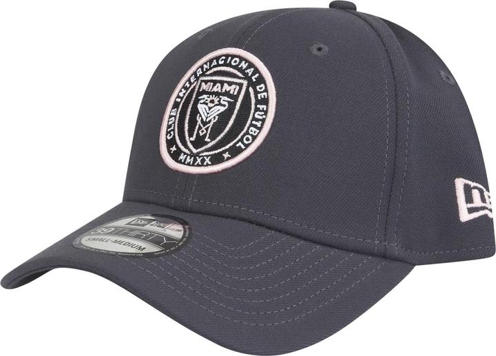 Produktbild New Era 39Thirty Stretch Cap - MLS Inter Miami charcoal - M/ (M/L)