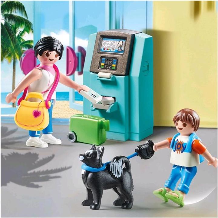 Immagine prodotto Playmobil Vacanzieri con bancomat (70439, Divertimento in famiglia Playmobil)