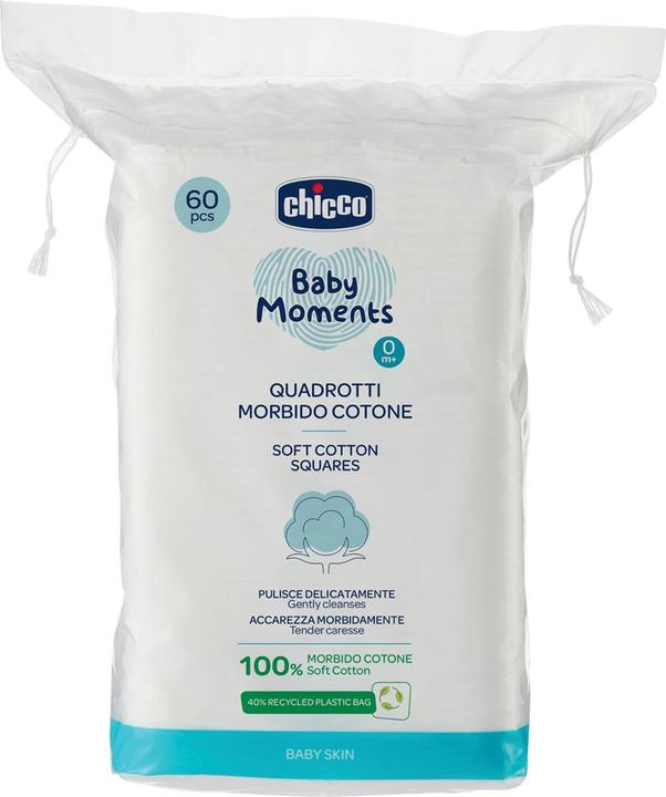 Produktbild Chicco Wattepads (Monatsbox, 60 Stk.)