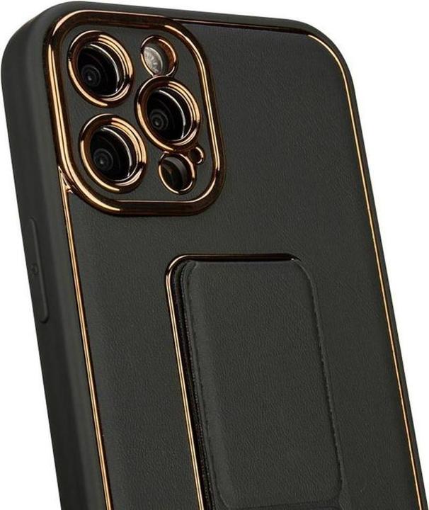 Produktbild Hurtel New Kickstand Case case for iPhone 13 with stand blue (Apple iPhone 13)