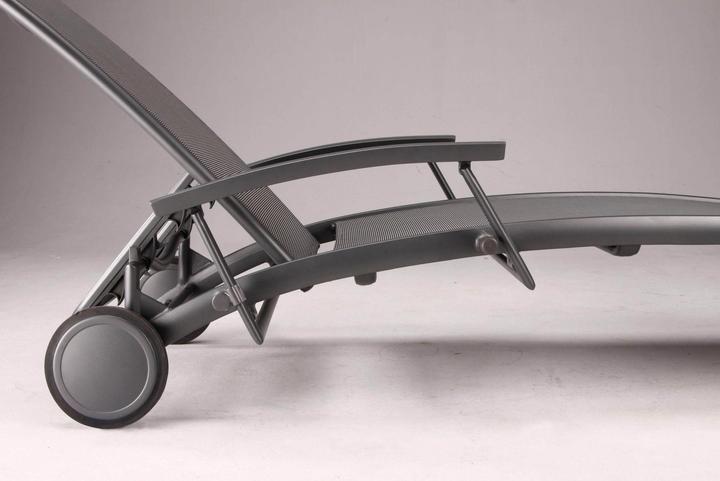 Produktbild Best Sonnenliege Larino grau (202 cm)