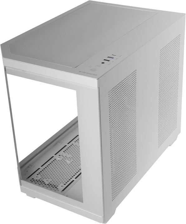 Actual product image Mars Gaming Boitier Mini Tour Micro Atx Mc-3tcorem Avec Panneaux Vitrés (Blanc) (mATX, Mini-ITX)