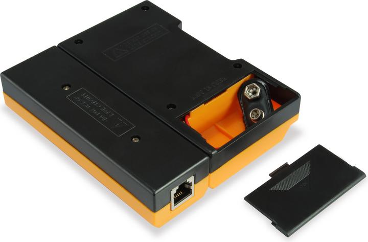 Actual product image equip Cable tester network f. /RJ11/RJ12 cable