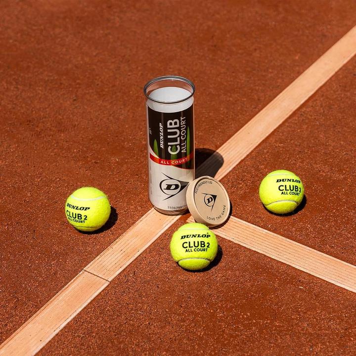 Produktbild Dunlop Tennis ball club all court 3pc