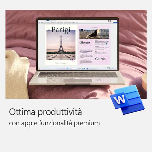 Produktbild Microsoft 365 Personal Box, Jahreslizenz, Italienisch (1 User, 12 Monate)