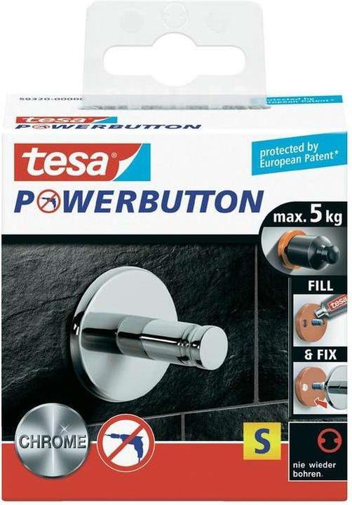 Produktbild tesa Powerbutton Haken Universal