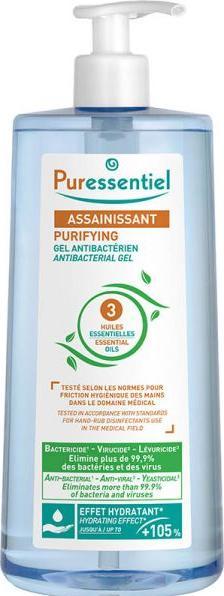 Actual product image Puressentiel Gel reinigend antibakteriell mit 3 ätherischen Ölen (975 ml)